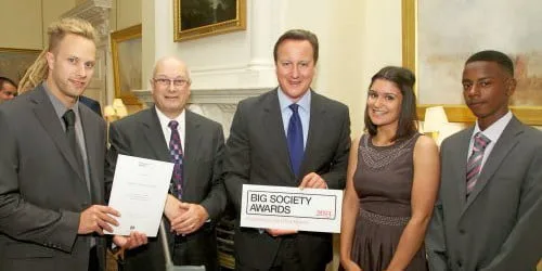 Big Society Awards 2013, with David Cameron