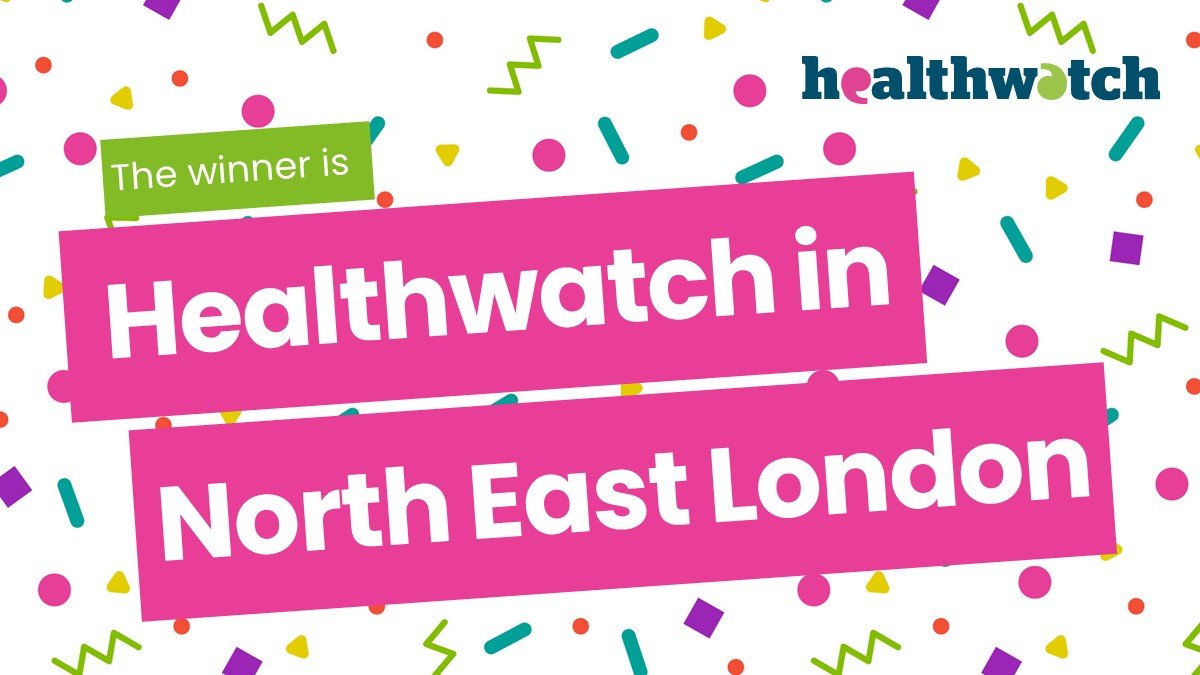 The winner is: Healthwatch in North East London