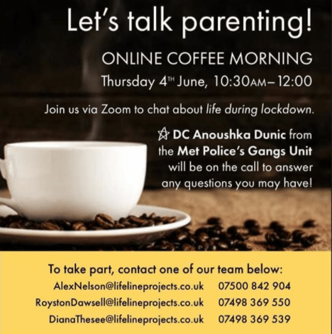 advert for parents' morning